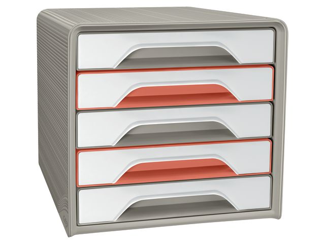 Skuffekabinett CEP Smoove TerraNova 5 sk