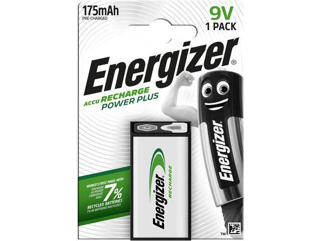 Batteri ENERGIZER Recharge 9V