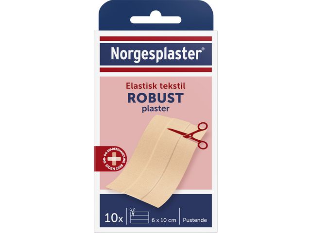 Plaster NORGESPLASTER Robust Teks.10stk