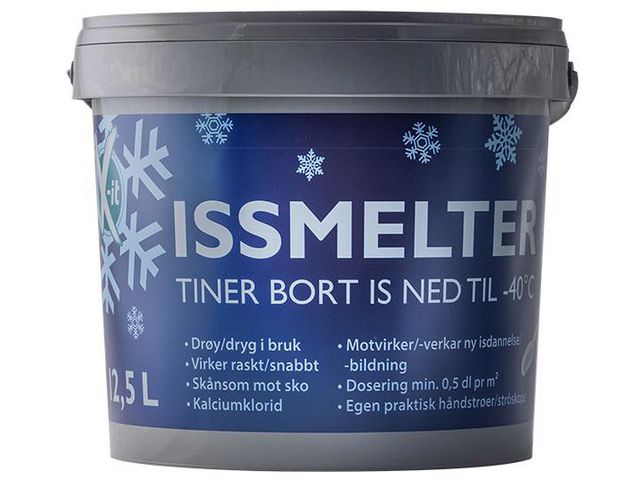 Issmelter X-IT bøtte 12,5L