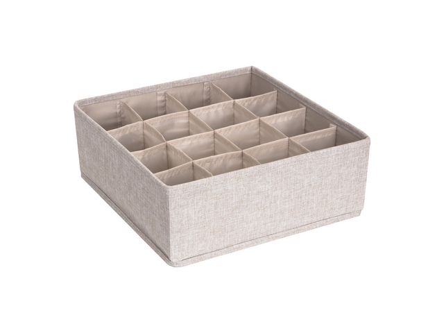 Skuffeinnsats BIGSO 16 rom beige