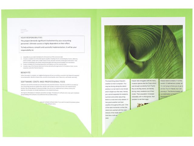 Aktomslag EXACOMPTA Twin-pocket ass(25)