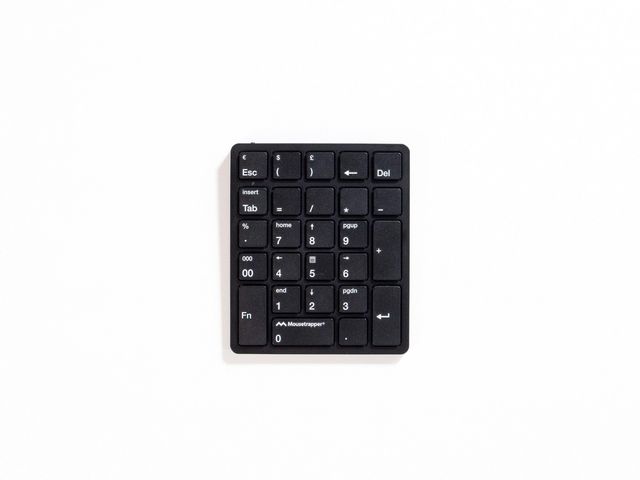 Tastatur MOUSETRAPPER Numpad trådløs