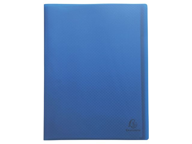 Presentasjonsmappe EXACOMPTA A4 20l blå