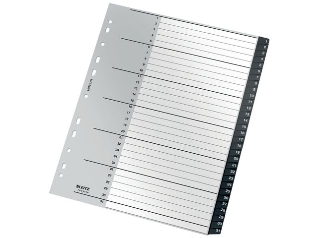 Register Leitz recycle 1-31 A4 PP