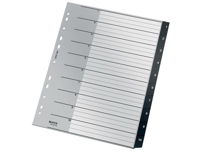 Register Leitz recycle 1-10 A4 PP