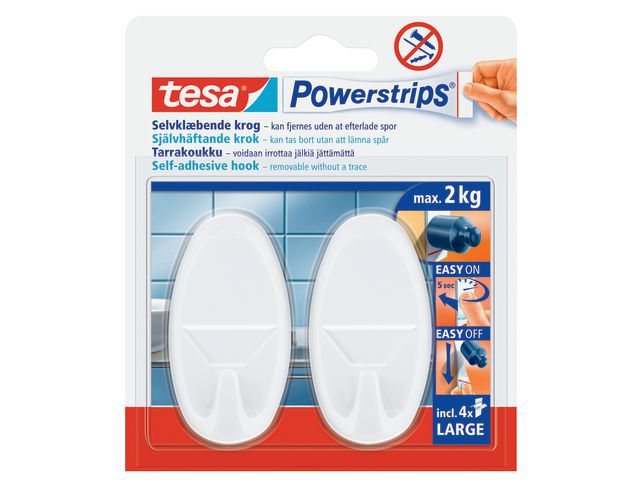 Krok TESA powerstrip oval 2kg (2)