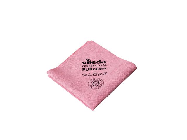 Klut VILEDA PURmicro Active 38x35 rød(5)