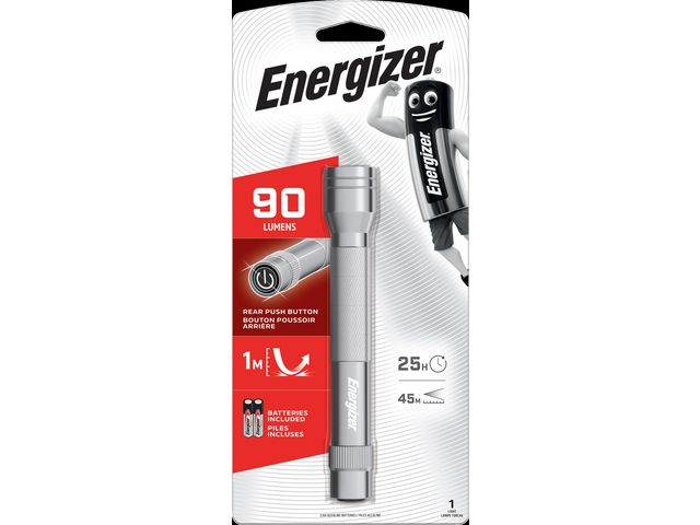 Lommelykt ENERGIZER Metal LED+2xAA