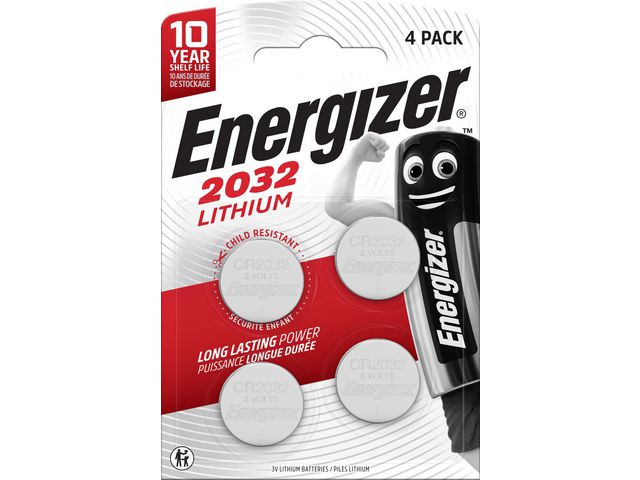 Batteri ENERGIZER Lithium CR2032 (4)