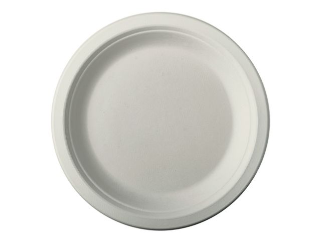 Tallerken PURE bagasse 23cm (50)
