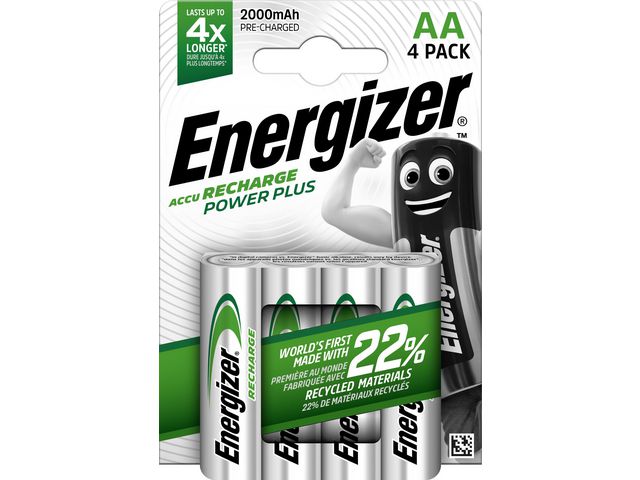 Batteri ENERGIZER Recharge AA/NH15(4)