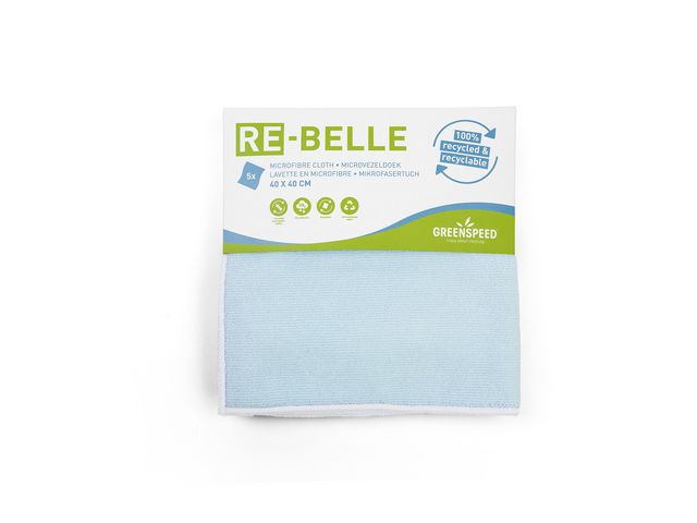 Klut GREENSPEED ReBelle mikro 40x40 blå