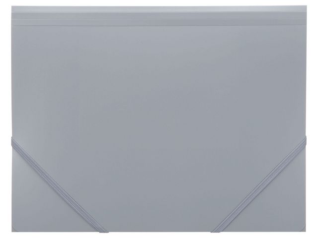 Strikkmappe FOLDERMATE PP A4 grå