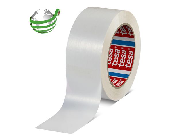 Emb.tape TESA PCR PET 50mmx132m hvit