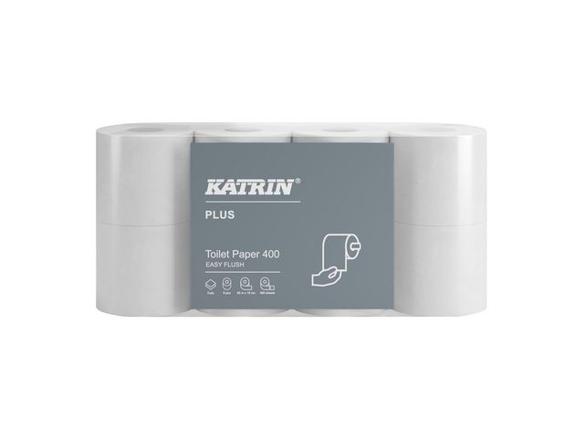 Toalettpapir KATRIN Plus 400 Easy F (8)