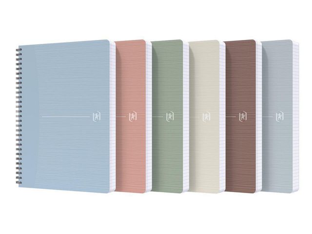 Notatbok OXFORD My Rec'Up A5 linjer ass