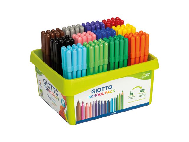 Fiberpenn GIOTTO 12 farger (144)