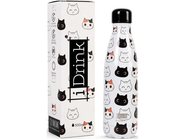 Termoflaske IDRINK 500ml katt