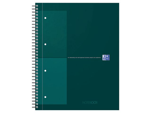 Notatbok OXFORD Int. A4+ ruter grønn