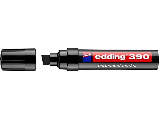 Merkepenn EDDING 390 skrå sort