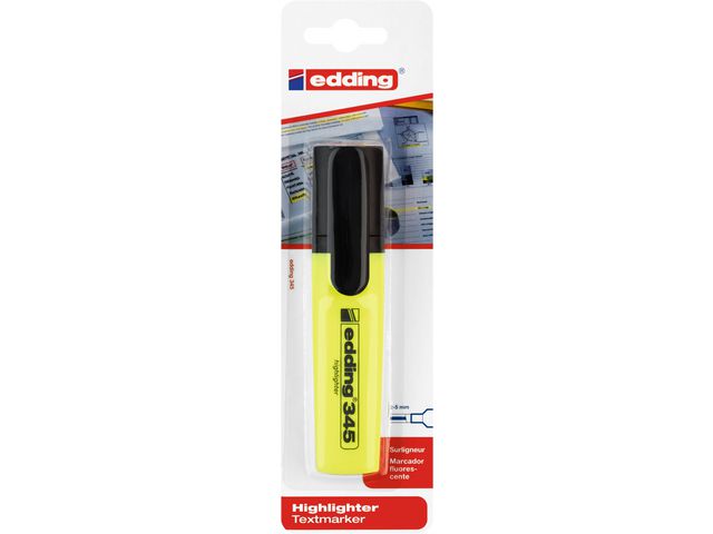 Tekstmarker EDDING 345 blister