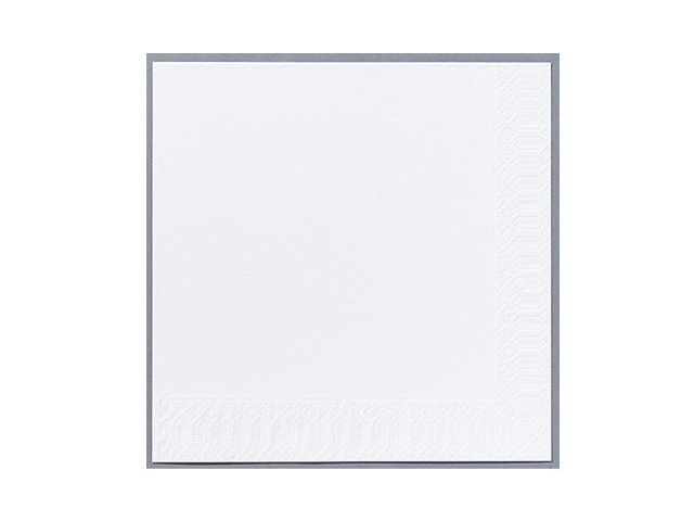 Serviett DUNI 3L 40cm hvit (125)