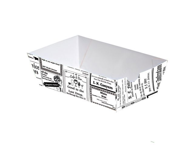 Pommes Frites skål 9x16x4,5cm (80)