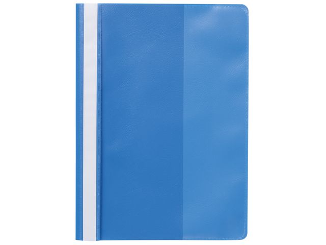 Hurtighefter A4 PP innstikklomme blå