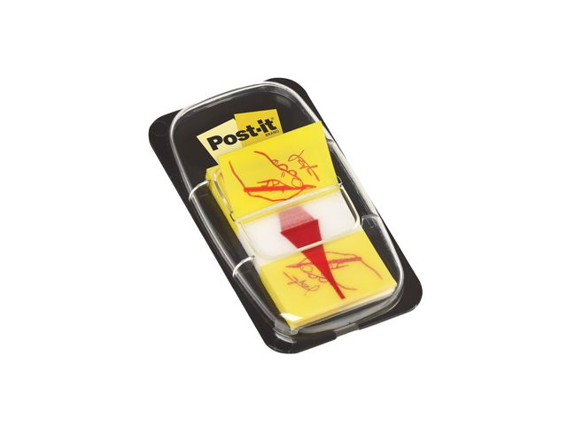 Index POST-IT 680 signer her gul