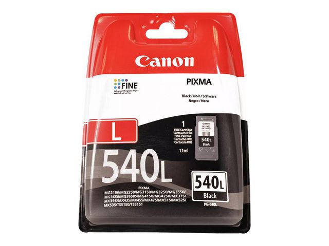 Blekk CANON PG-540L sort