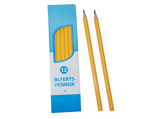 Blyant PLAYBOX polert B (12)