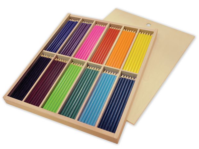 Fargeblyant PLAYBOX i eske 18x12 (216)