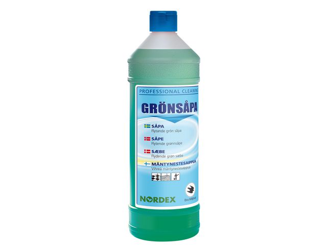 Rengjøring NORDEX Grønnsåpe 1L