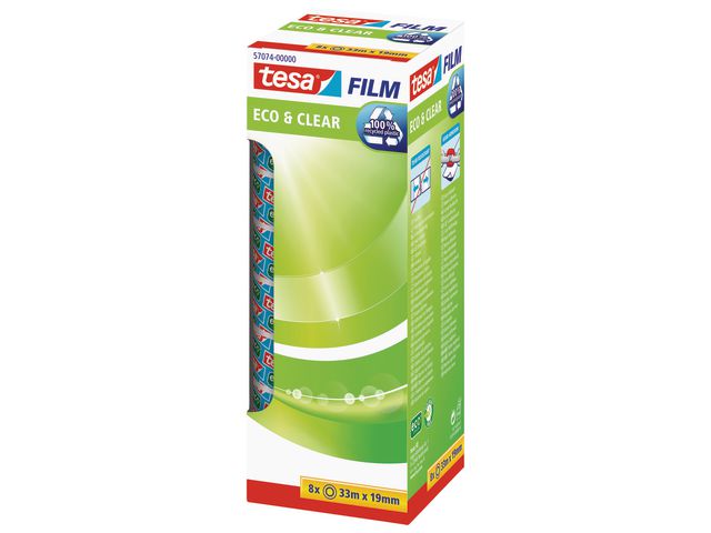Tape TESA eco&clear 19mmx33m (8)