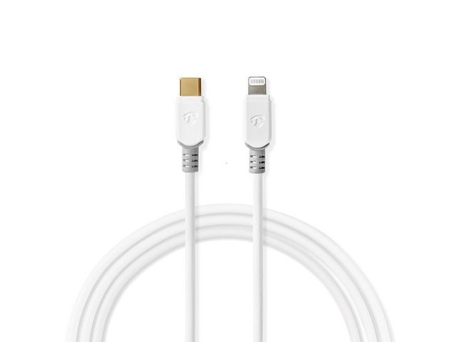 Kabel NEDIS USB-C til lightning 1m