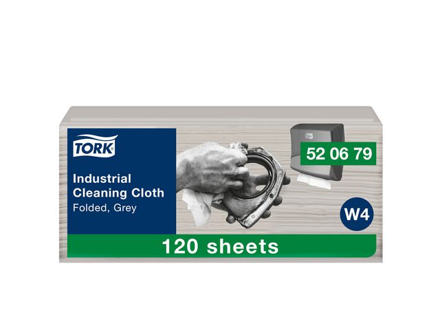 Klut TORK industri top-pak W4 grå (120)