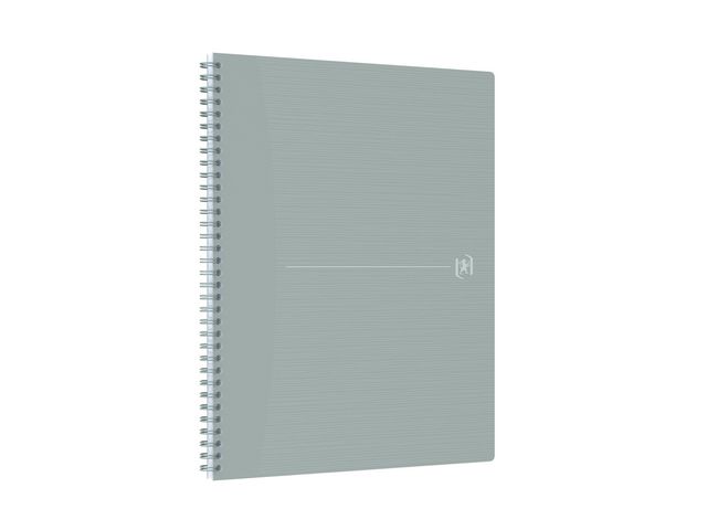 Notatbok OXFORD Origins A4+ lin 90g grå