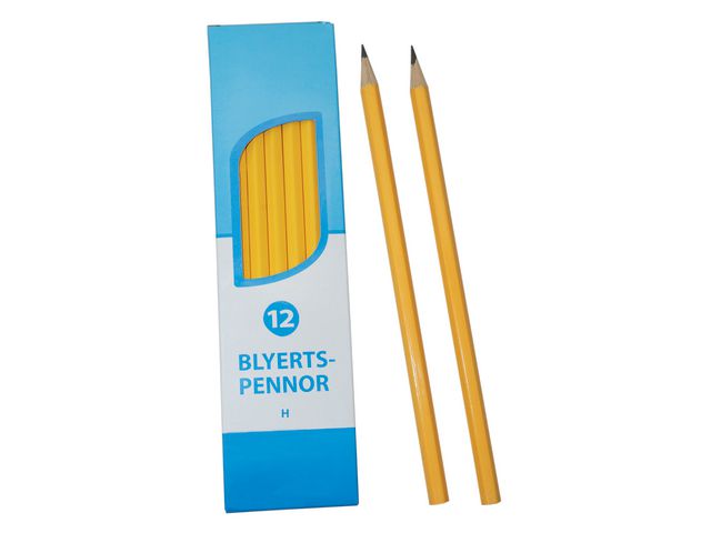 Blyant PLAYBOX polert H (12)