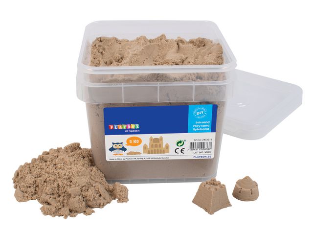 Sand PLAYBOX kinetisk natur 5kg