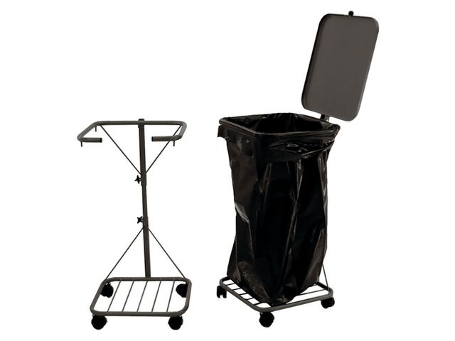 Avfallsstativ HYKAB økonomi m/hjul