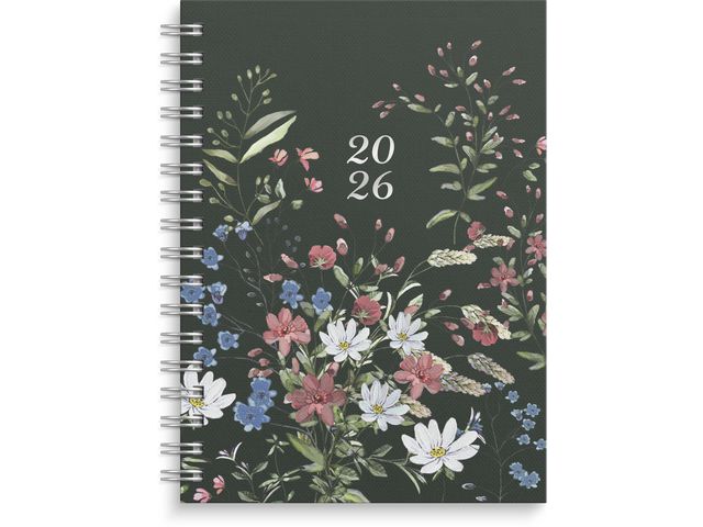 Ukekalender GRIEG Multi A6 2026 blomster