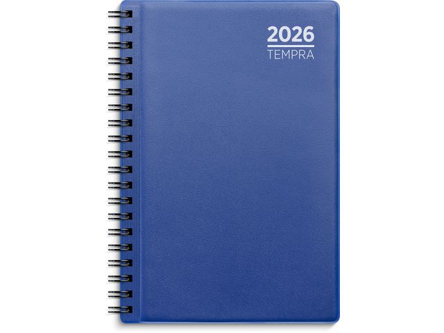Dagbok GRIEG Tempra 2026 blå