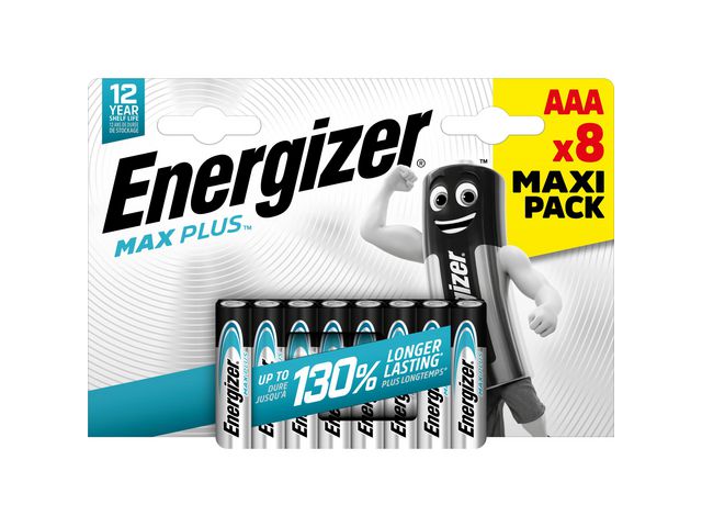Batteri ENERGIZER Max Plus AAA (8)