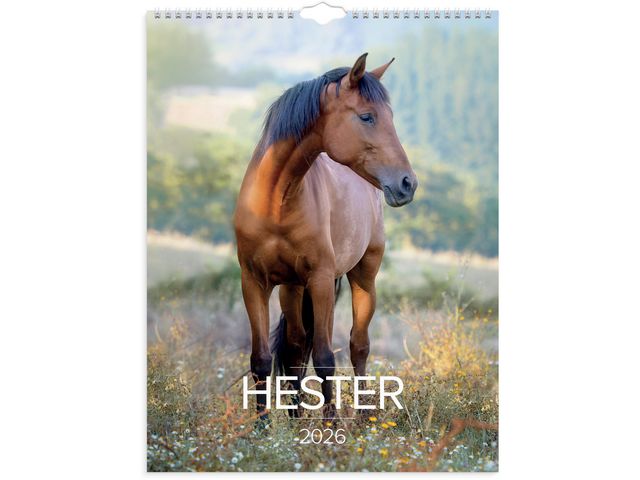 Veggkalender GRIEG 2026 Hester