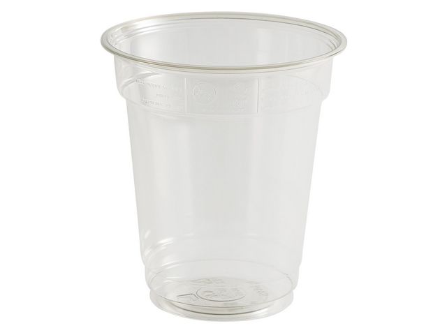 Plastglass klar rPET 30cl (50)