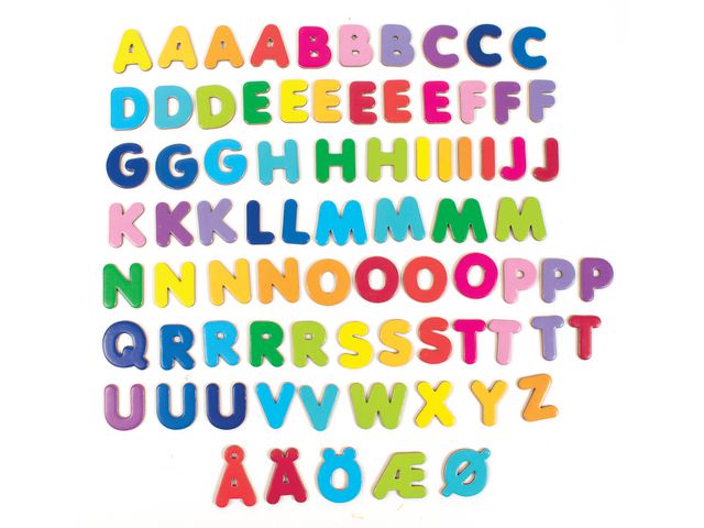 Magnetbokstaver PLAYBOX (80)