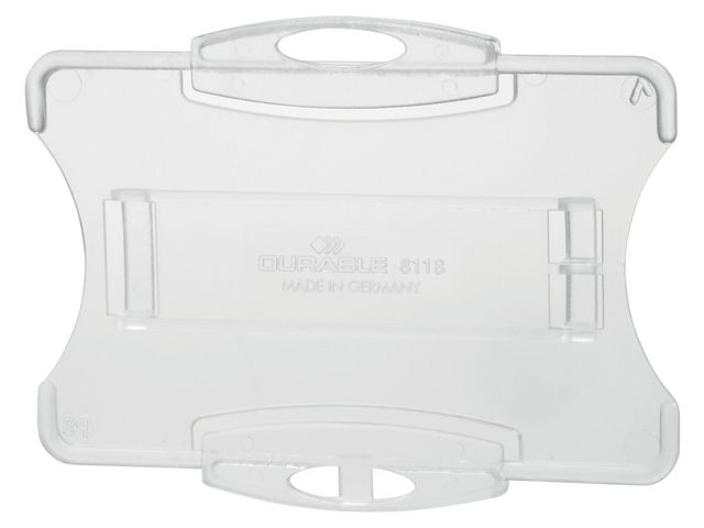 Kortholder DURABLE for 1 kort trans (10)
