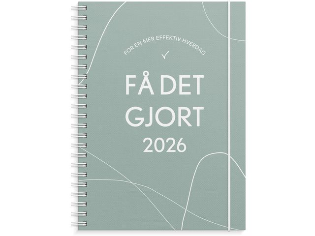 Ukekalender GRIEG A5 2026 Få Det Gjort