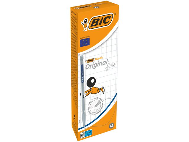Trykkblyant BIC Matic 0,5 assortert (12)